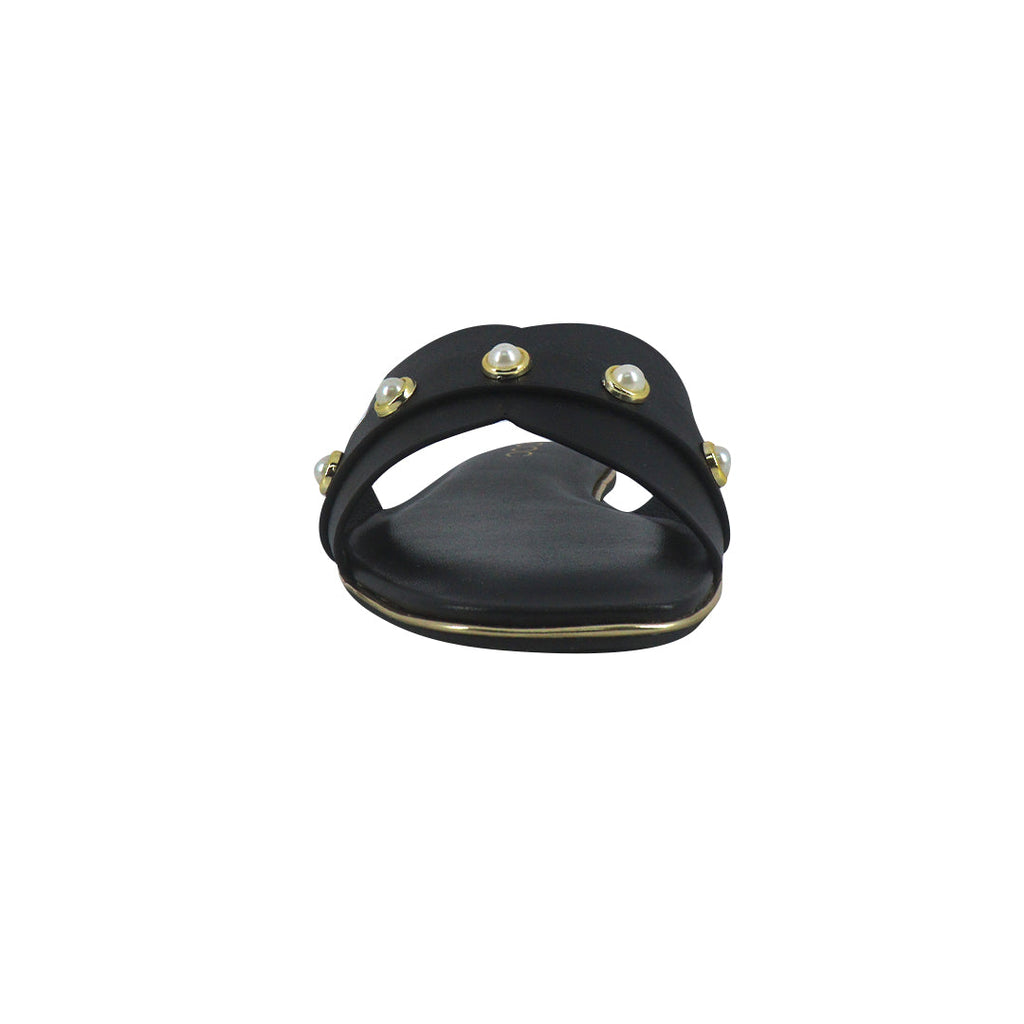 Sandalias flats Neva negro para Mujer