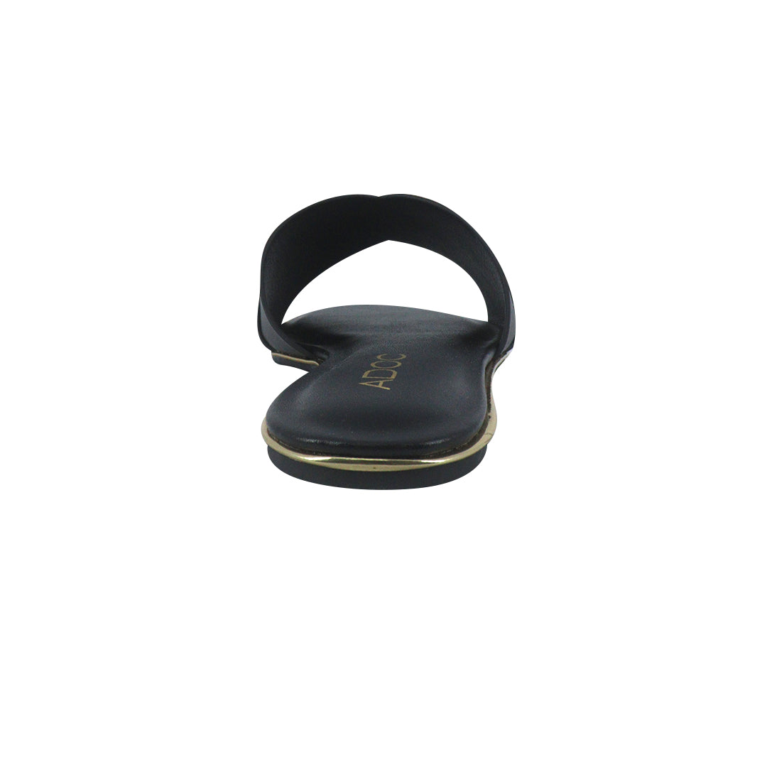Sandalias flats Neva negro para Mujer