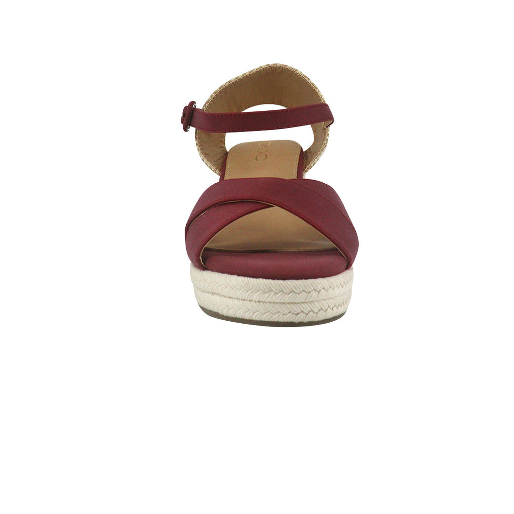 Sandalias Lya burgundy para Mujer