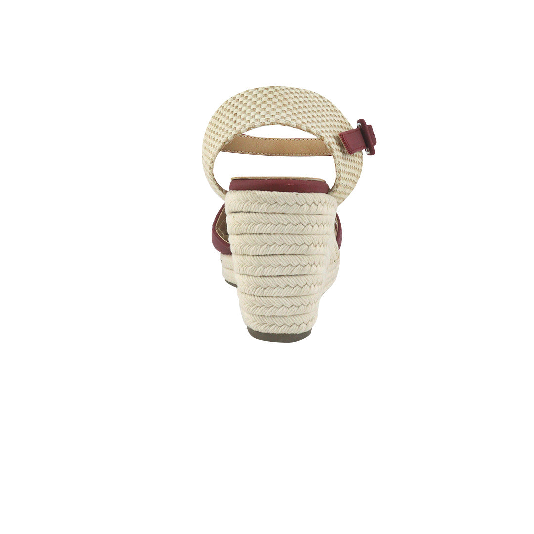 Sandalias Lya burgundy para Mujer
