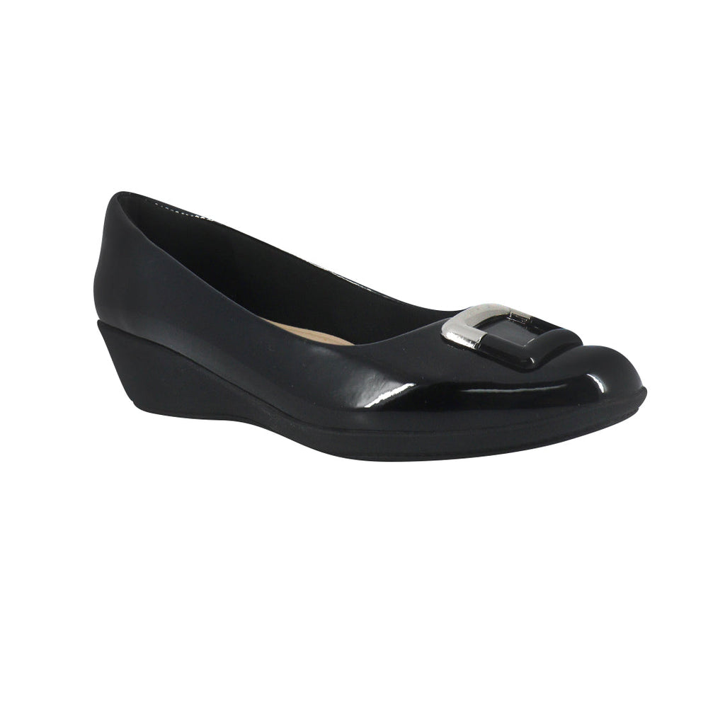 Zapatos de cuña Dalila negro para Mujer