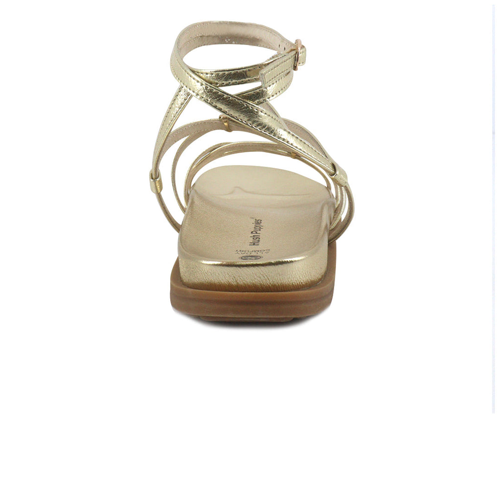 Sandalias flats Daisy dorado para Mujer