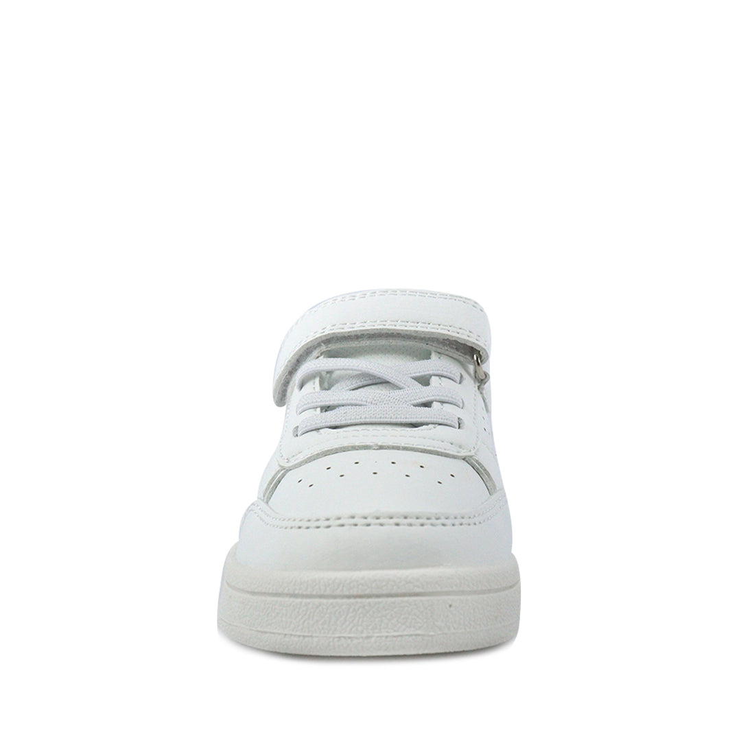 Tennis escolares Clara blanco para Niñas