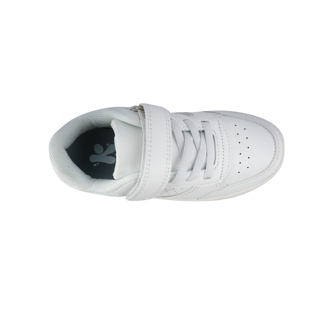 Tennis escolares Clara blanco para Niñas