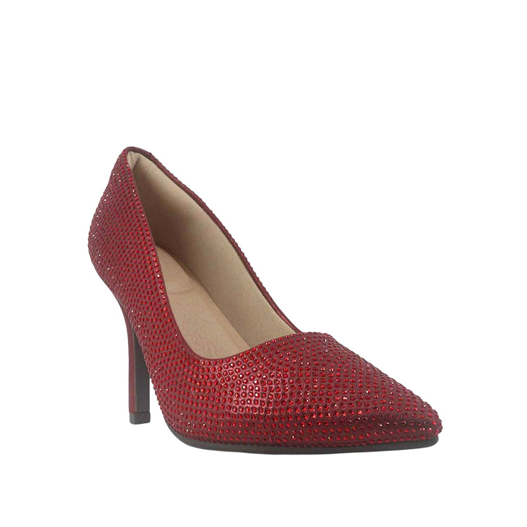 Zapatos de tacon Paris rojo para Mujer