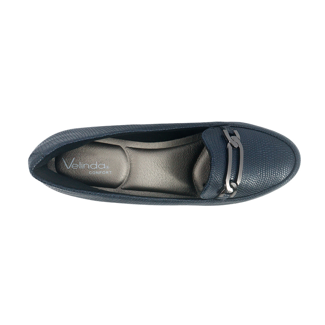 Zapatos de cuña Tamy navy para Mujer