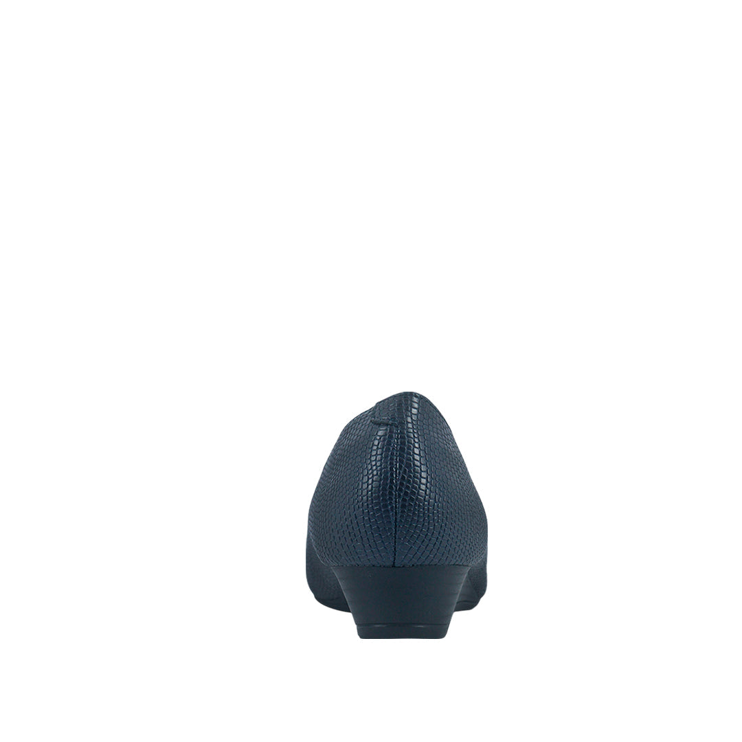Zapatos de cuña Tamy navy para Mujer