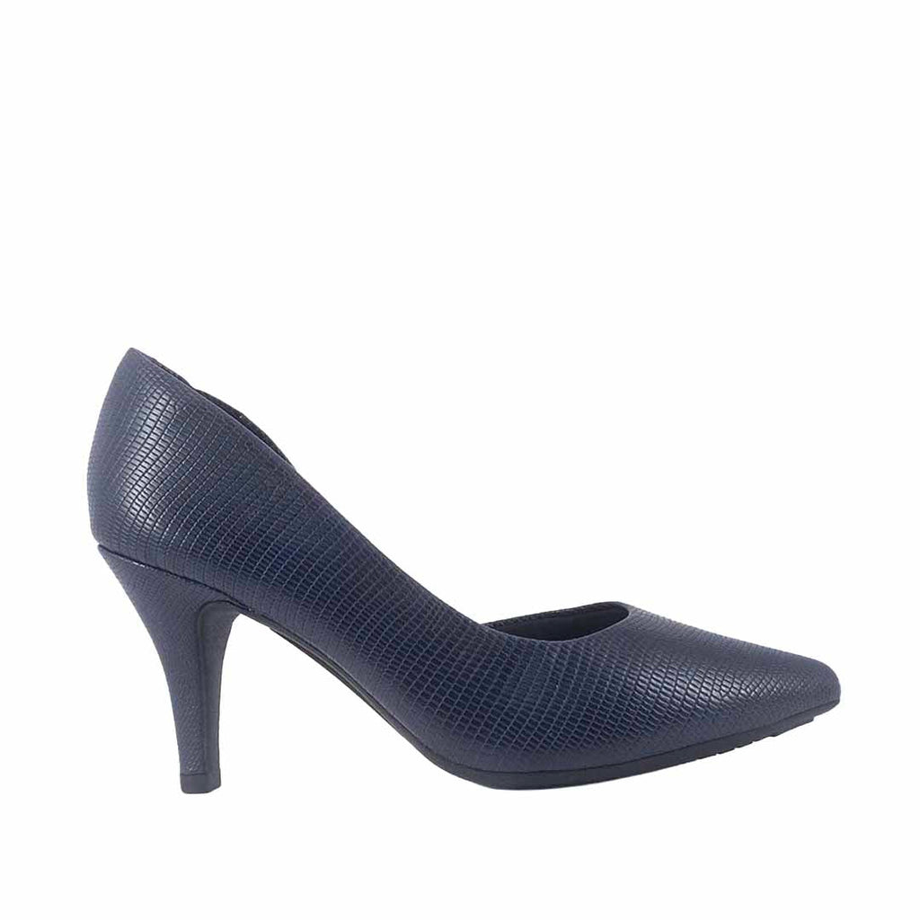 Zapatos de tacon Vera navy para Mujer