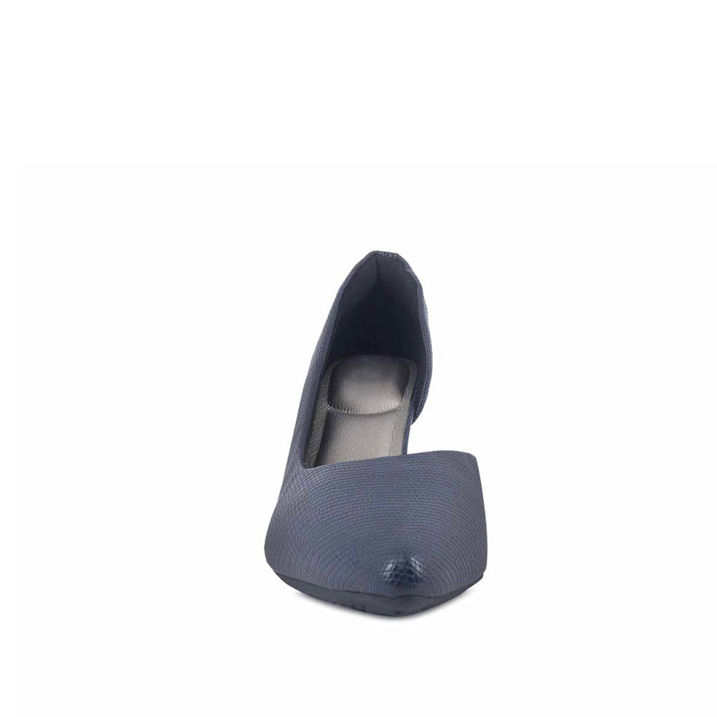 Zapatos de tacon Vera navy para Mujer