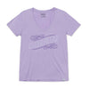 Camiseta CAT Script para Mujer