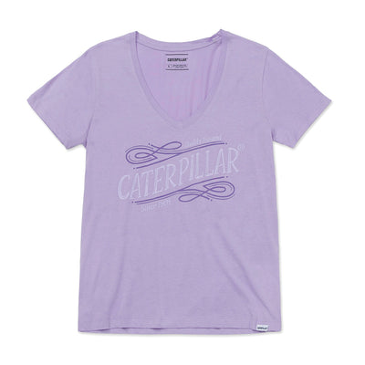 Camiseta CAT Script para Mujer