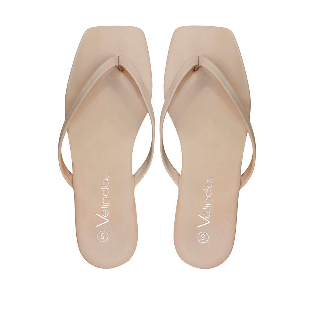 Sandalias flats Karen nude para Mujer