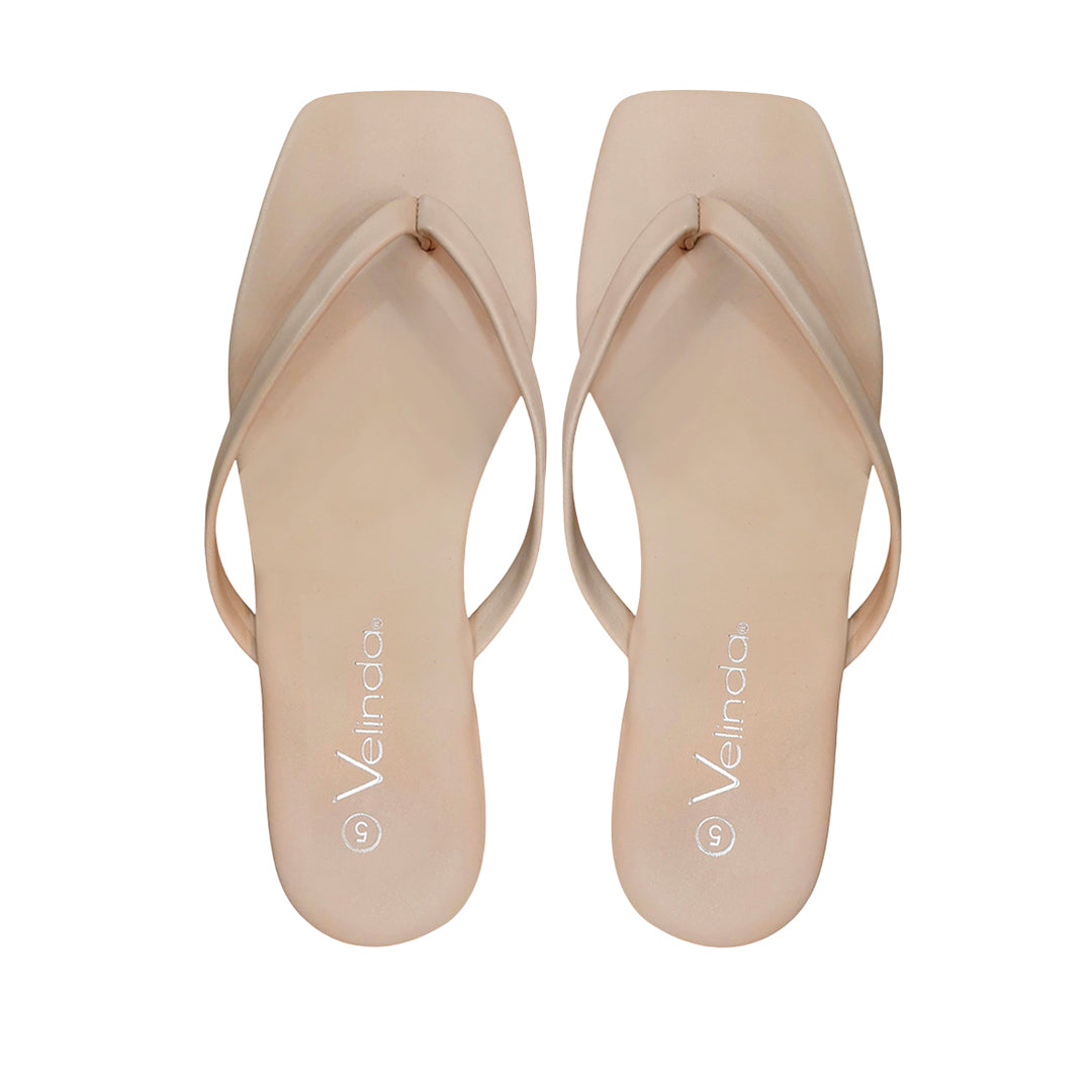 Sandalias flats Karen nude para Mujer
