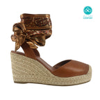 Sandalias Priyanka2 tan para Mujer