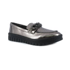 Mocasines Blondie Chain pewter para Mujer