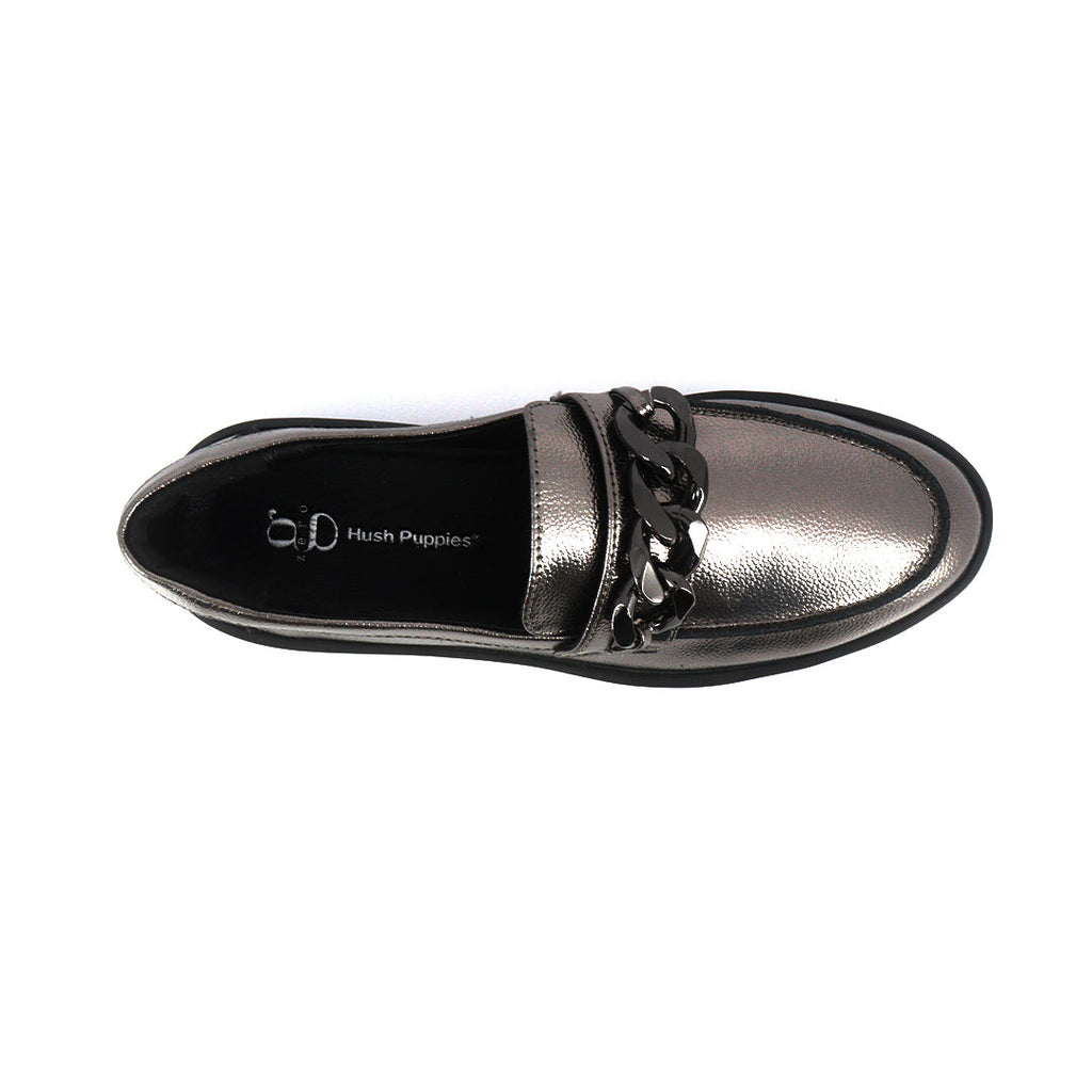 Mocasines Blondie Chain pewter para Mujer