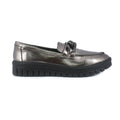 Mocasines Blondie Chain pewter para Mujer