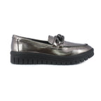 Mocasines Blondie Chain pewter para Mujer