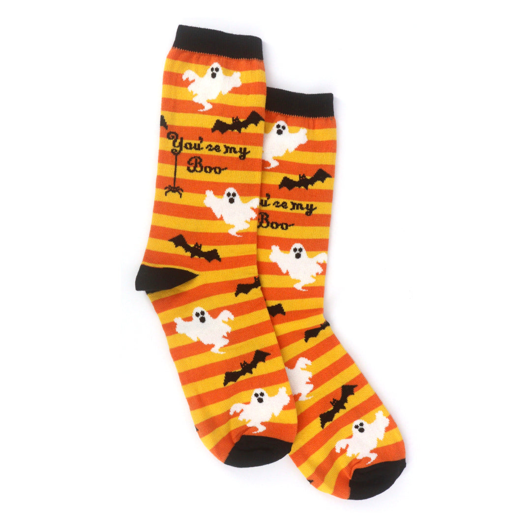Calcetines Boo naranja para Mujer