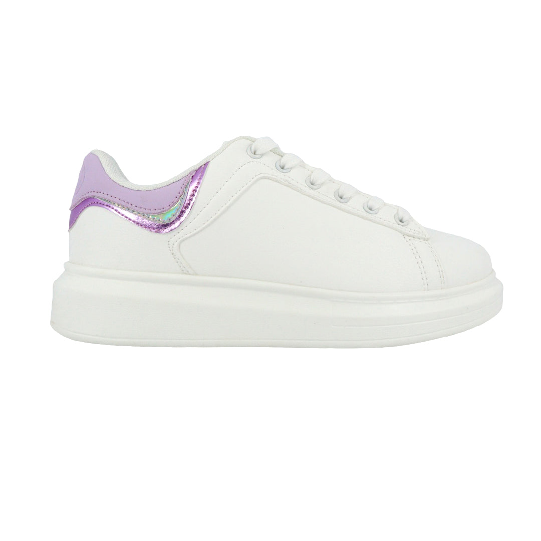 Sneakers Dayra color lila para mujer