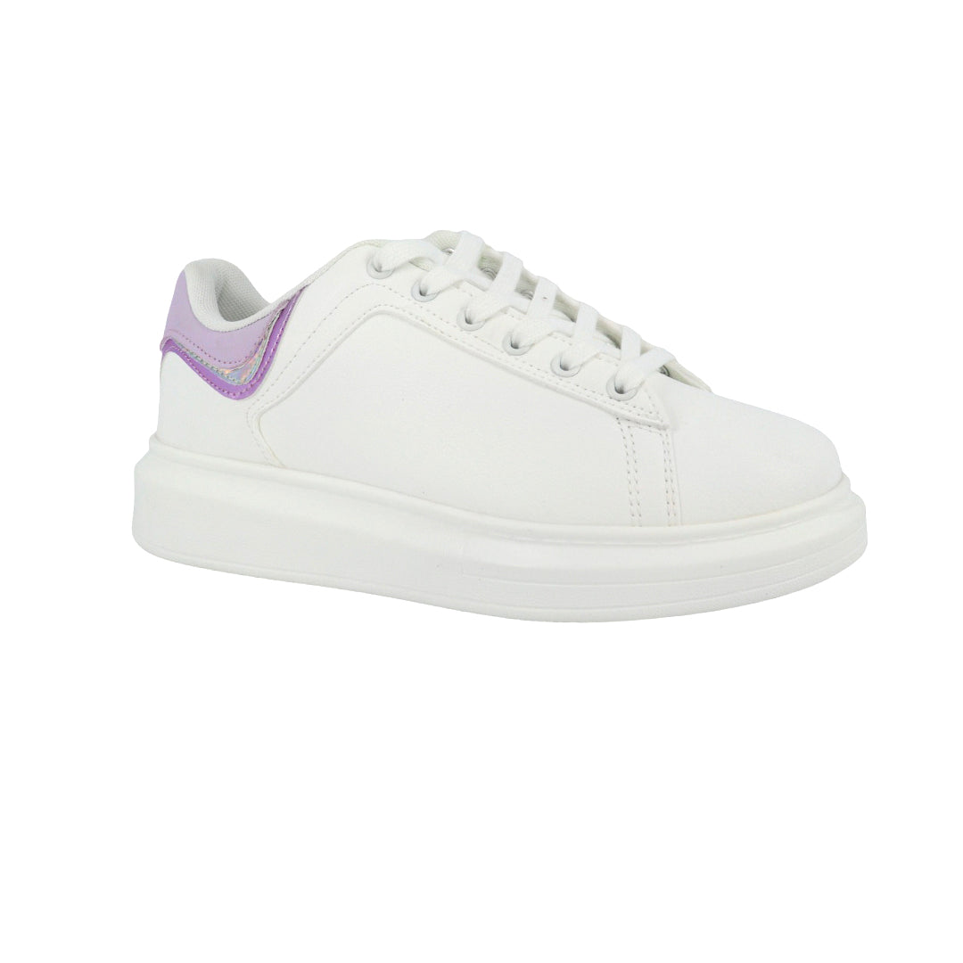 Sneakers Dayra color lila para mujer