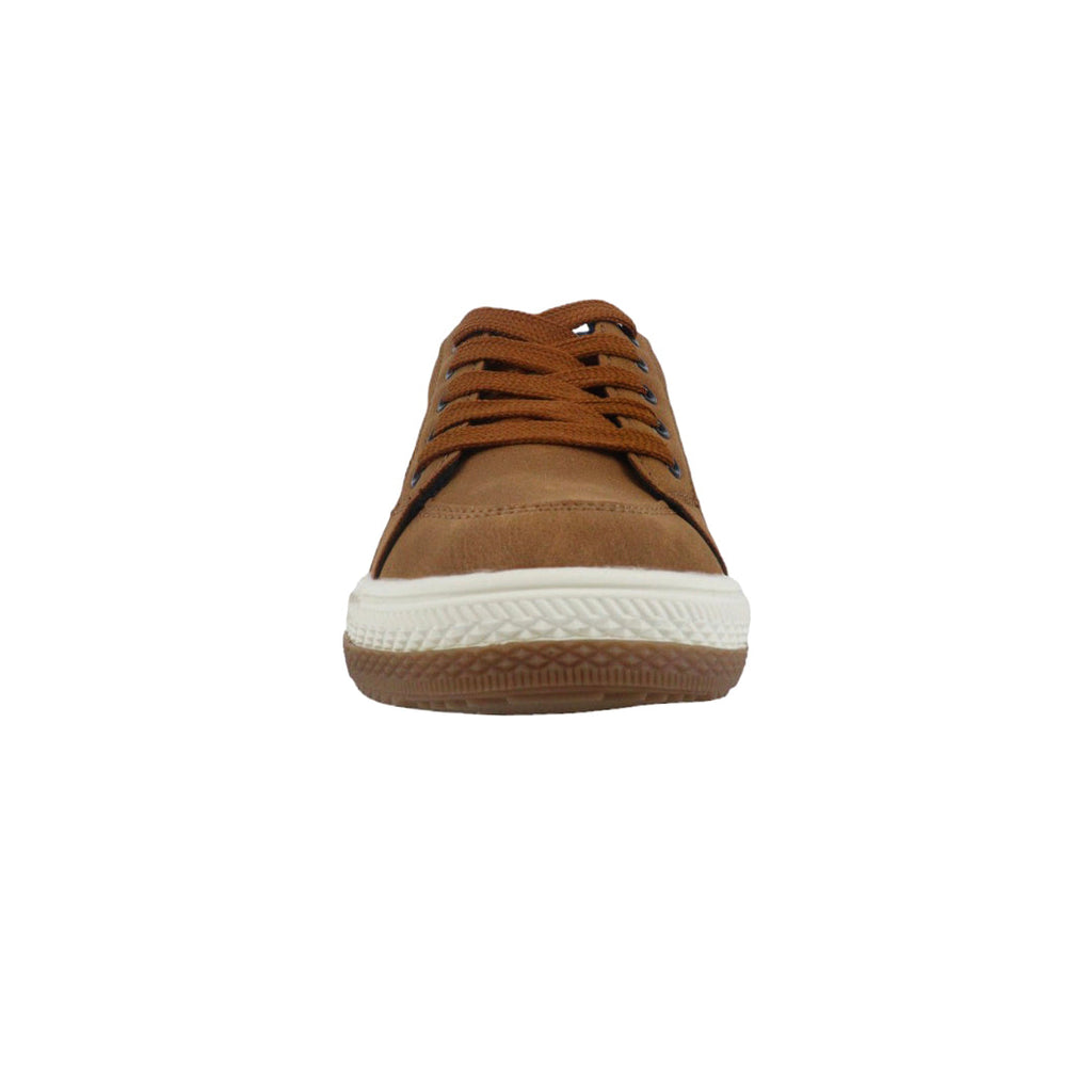 Sneakers Charles color café para niños