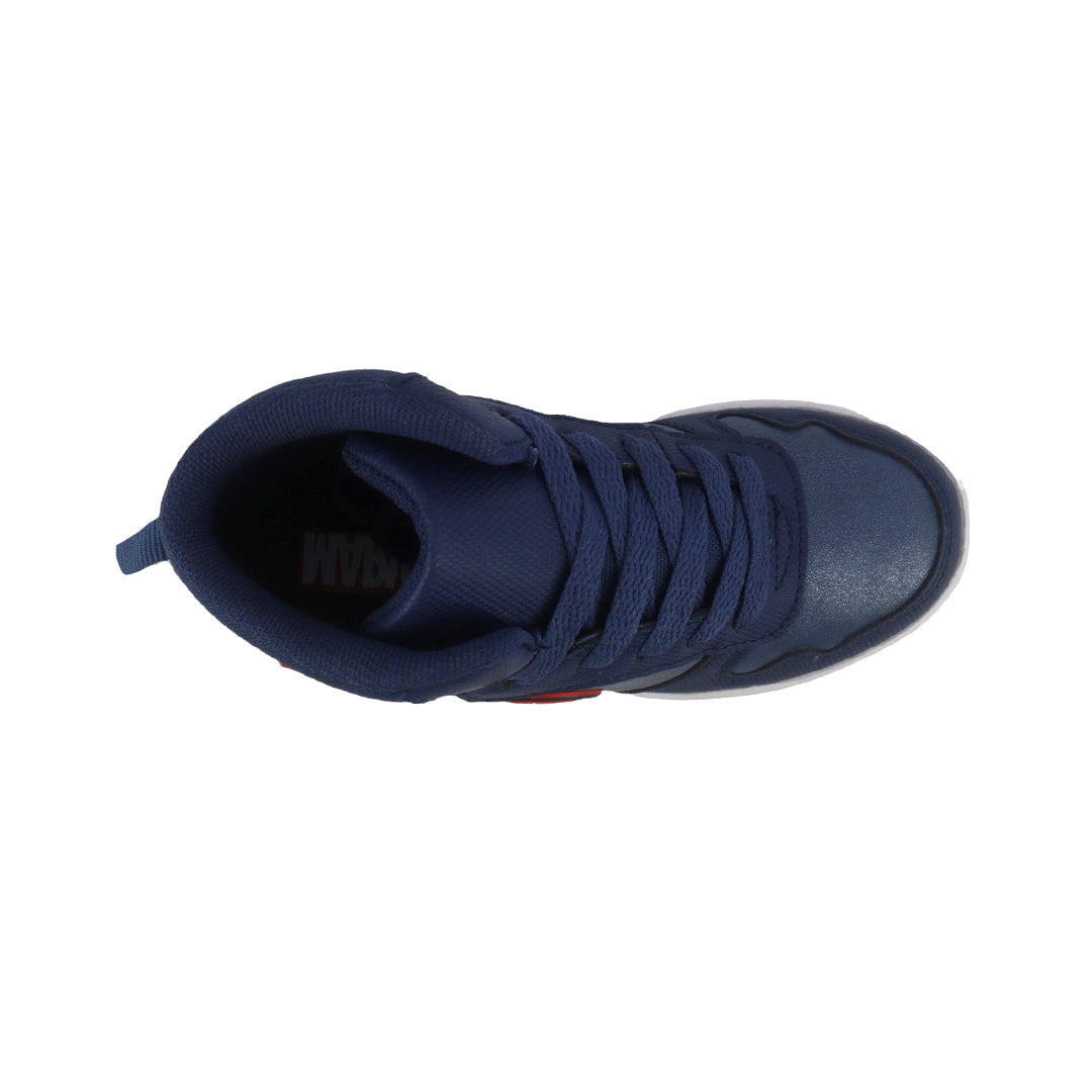 Botines Sneakers Spider color azul