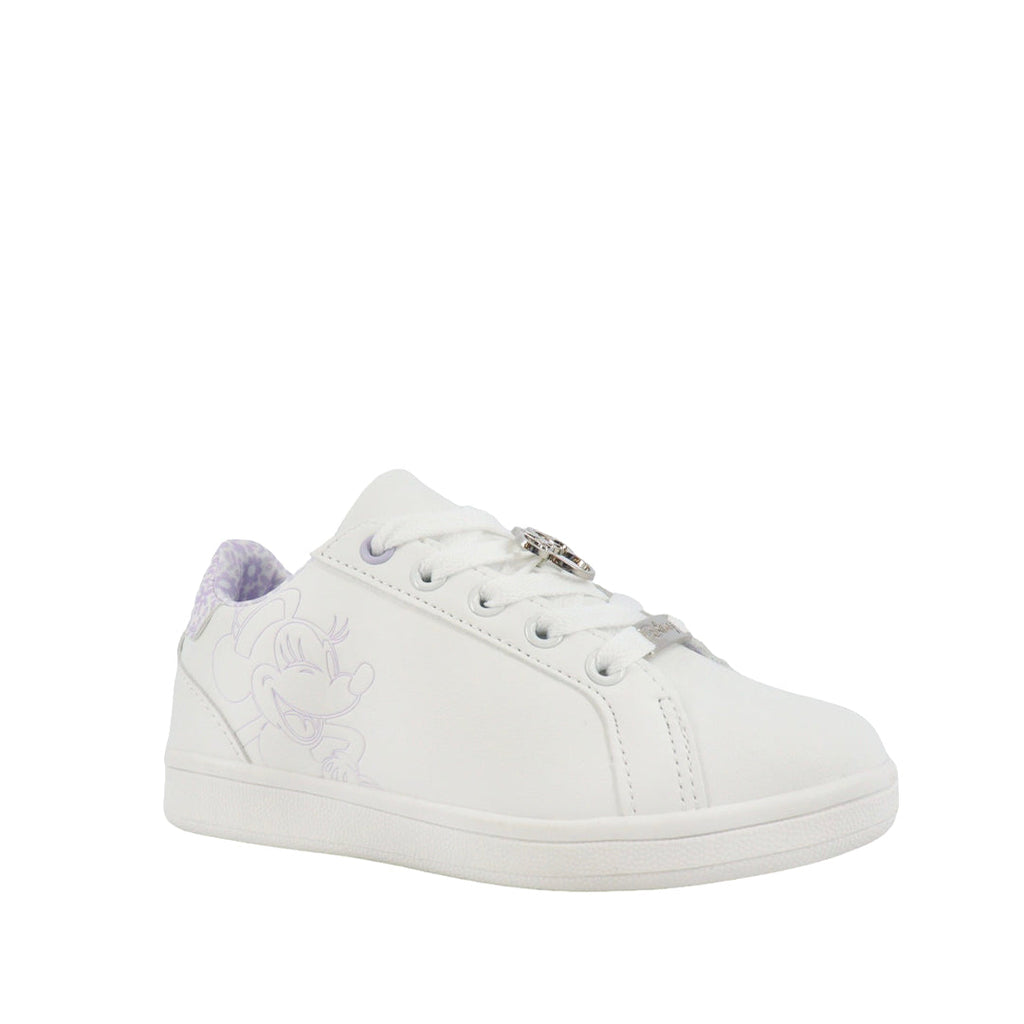 Sneakers Minnie color blanco