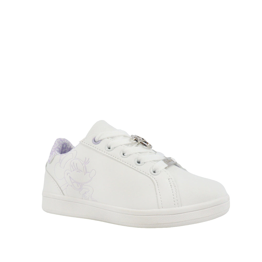 Sneakers Minnie color blanco