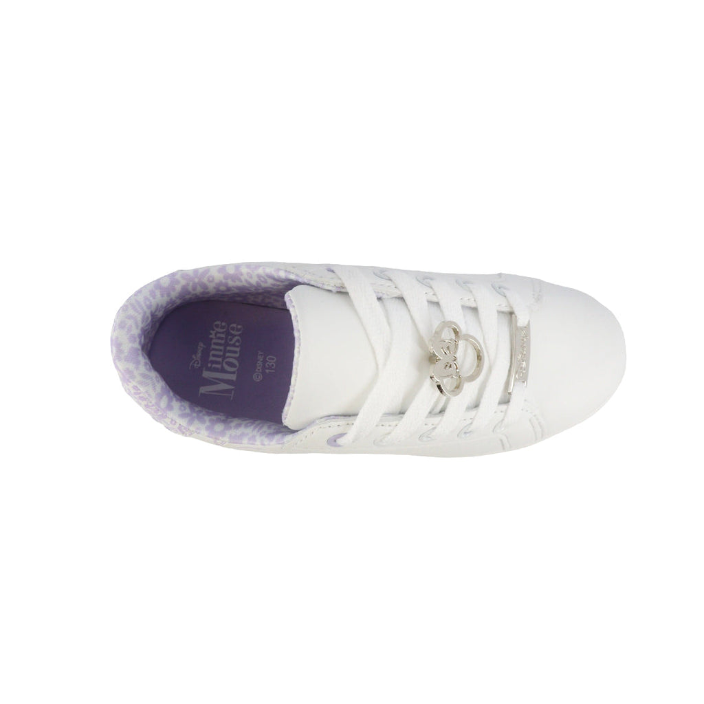 Sneakers Minnie color blanco