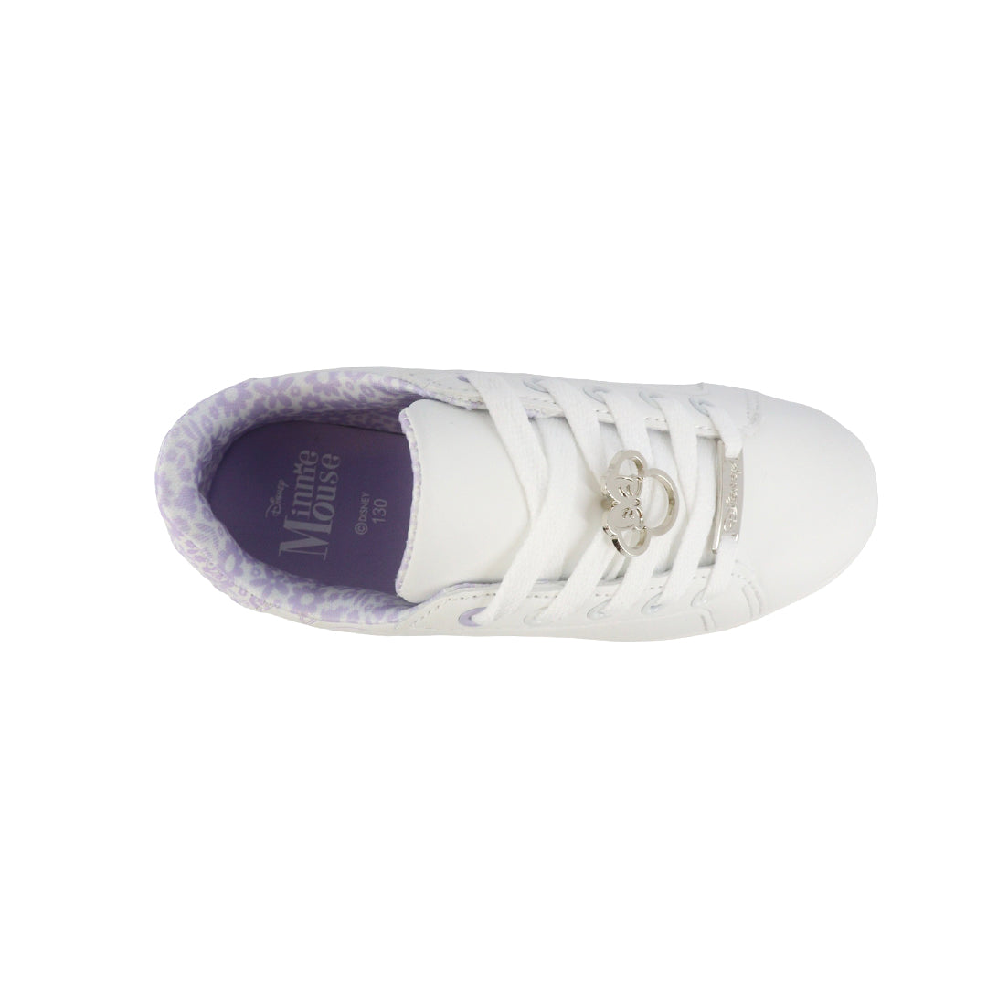 Sneakers Minnie color blanco