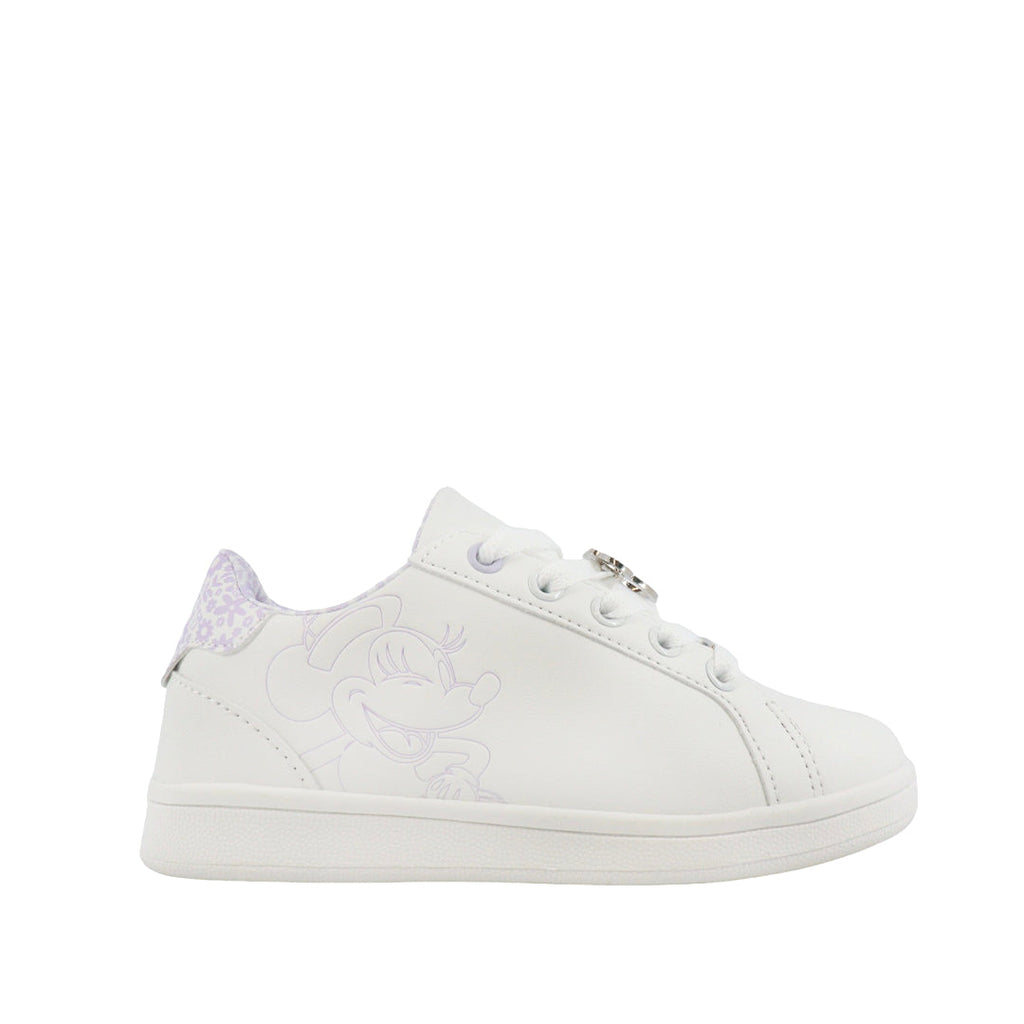 Sneakers Minnie color blanco