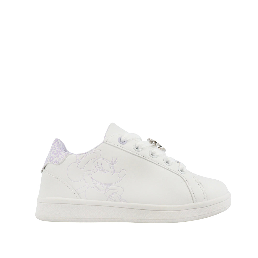 Sneakers Minnie color blanco