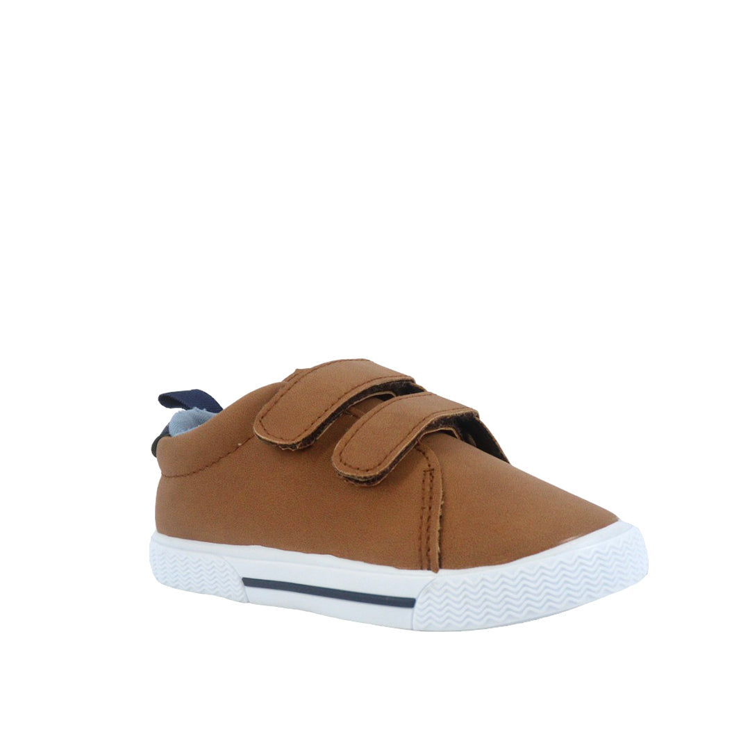 Sneakers Fede color café para infante