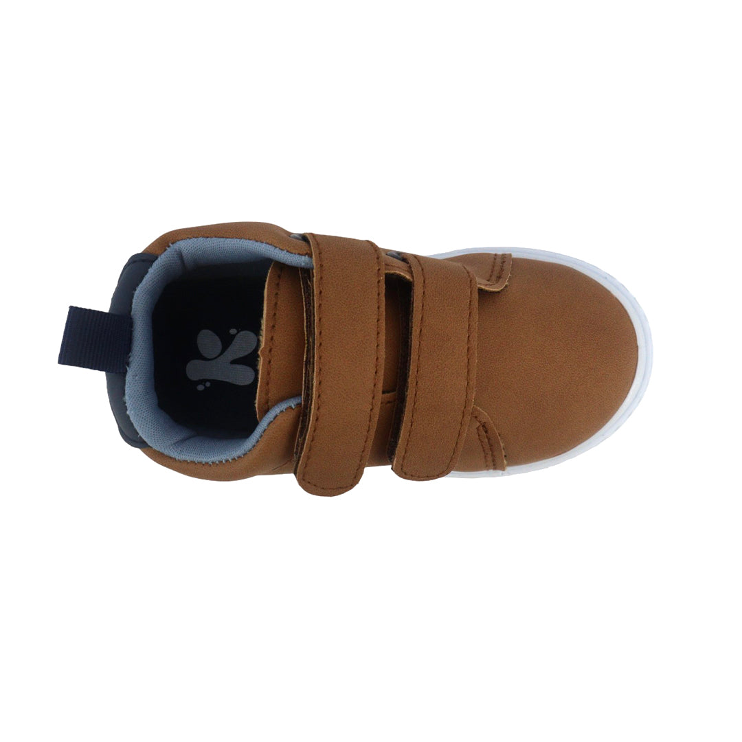 Sneakers Fede color café para infante