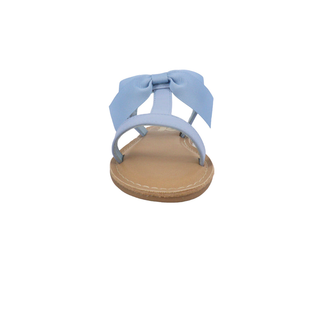 Sandalias flats Blair color celeste para niñas