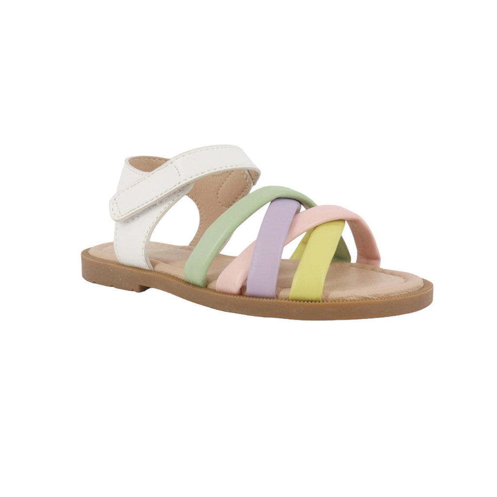 Sandalias flats Aury color multi para infante