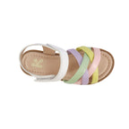 Sandalias flats Aury color multi para infante