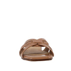 Sandalias slip on Dariana color nude para mujer