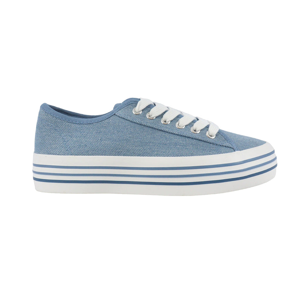 Sneakers Kana color azul para mujer