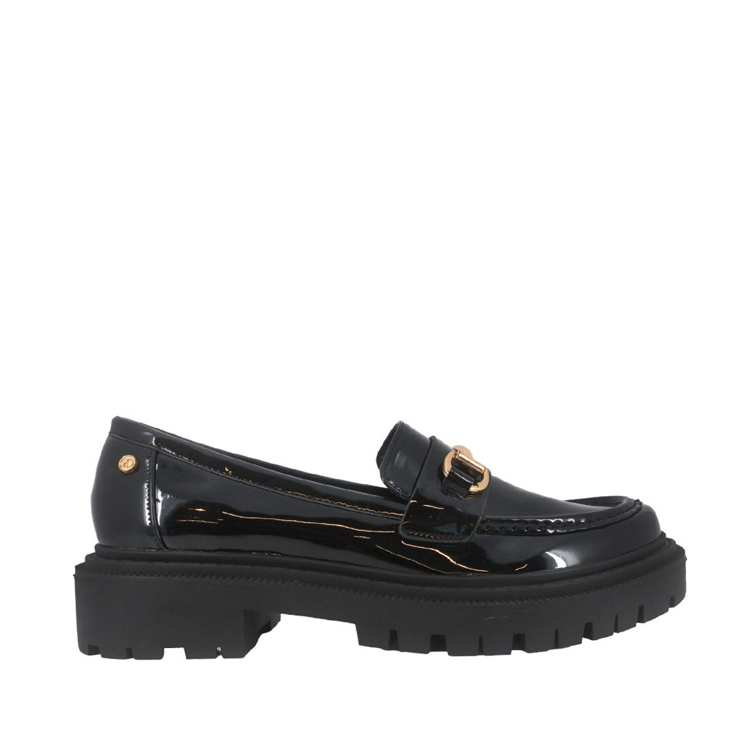 Mocasines Avrile color negro para mujer