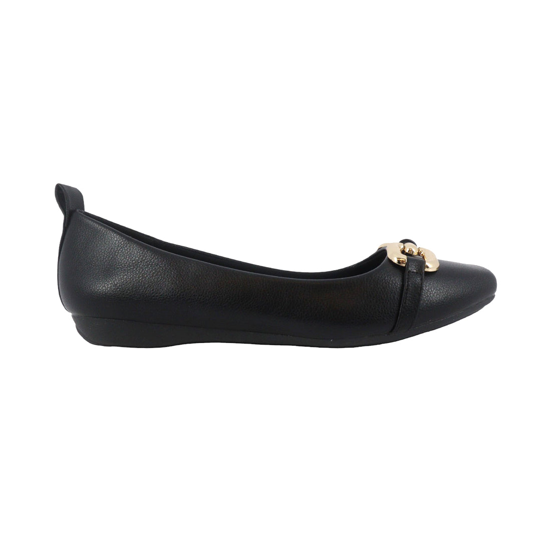 Flats Amelia color negro para mujer