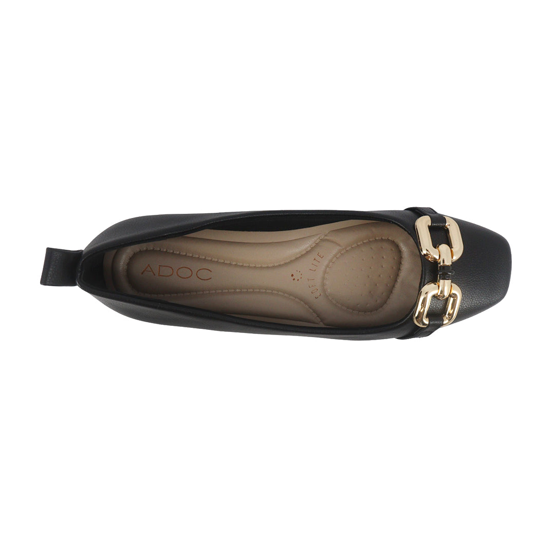 Flats Amelia color negro para mujer