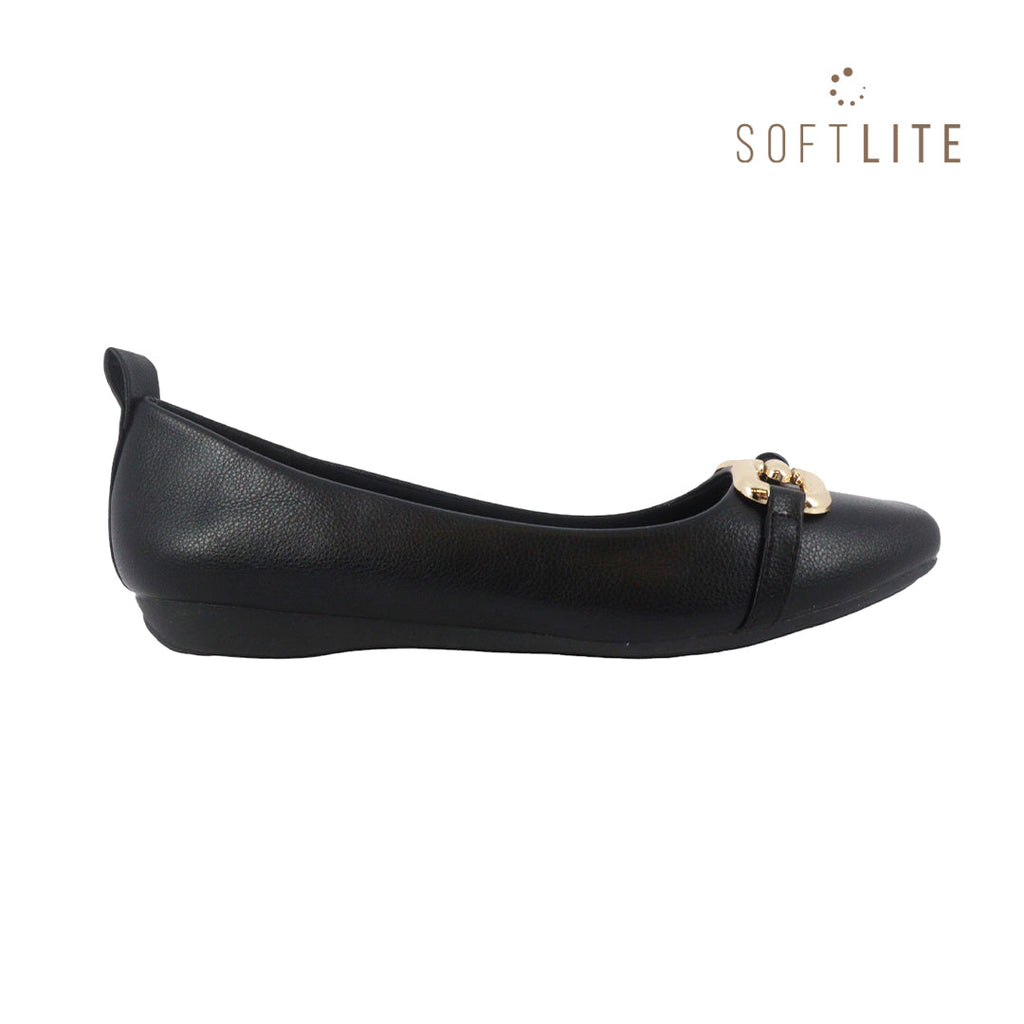 Flats Amelia color negro para mujer