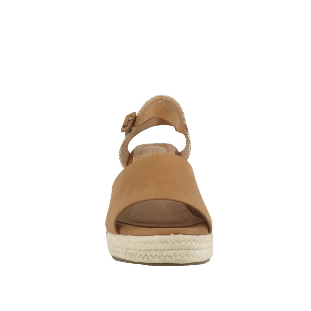 Sandalias de cuña Anaya color tan para mujer