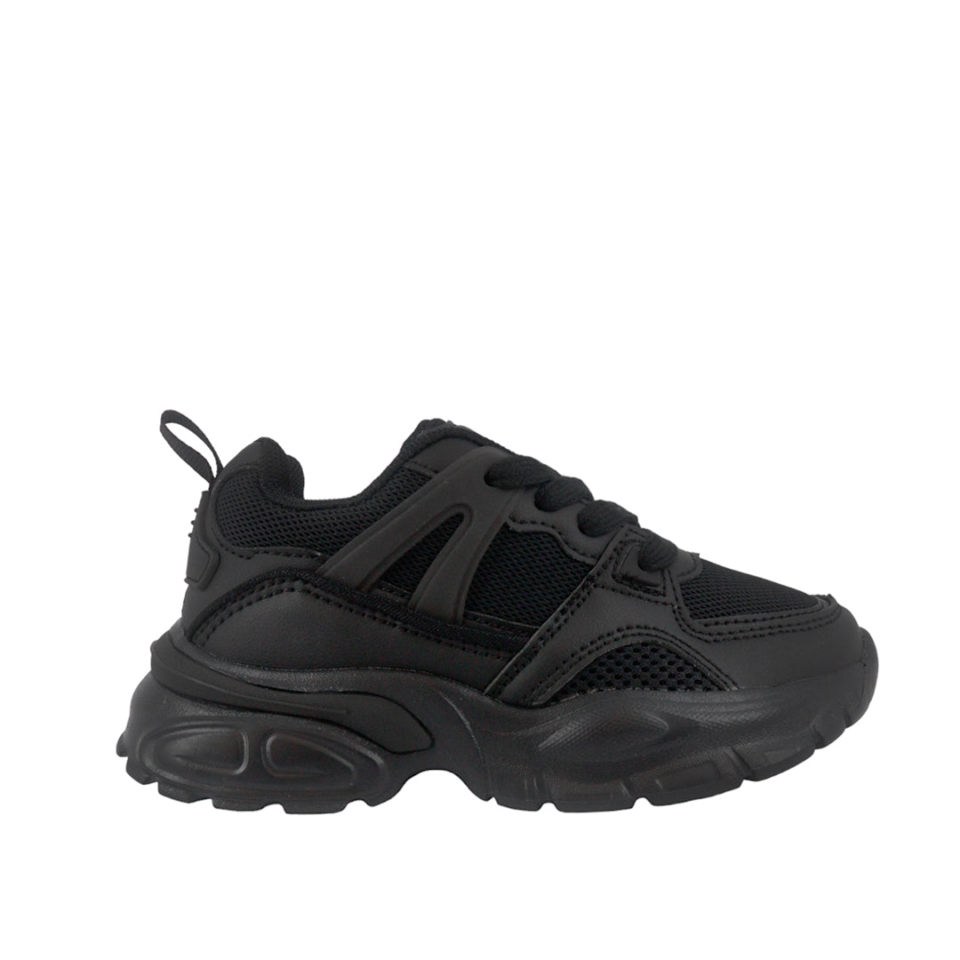 Tennis escolares Brady color negro para niños