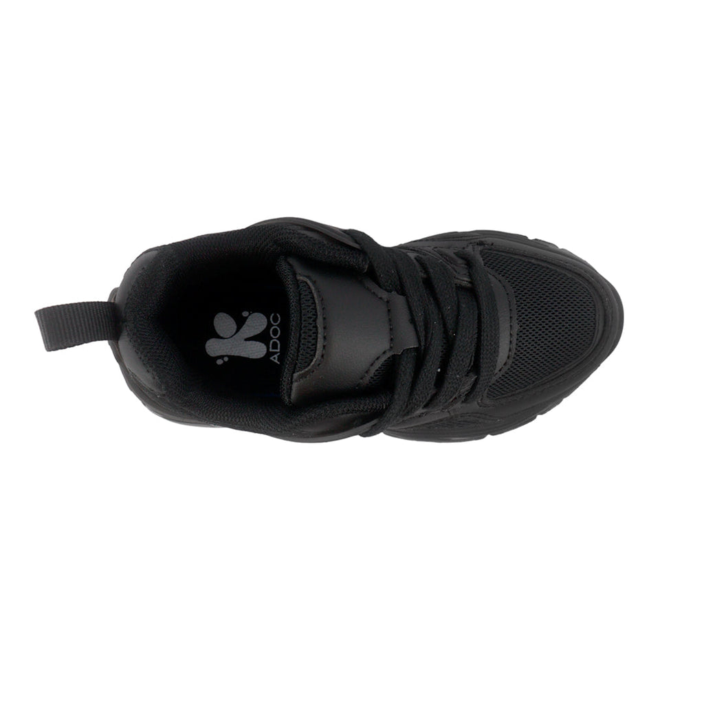 Tennis escolares Brady color negro para niños