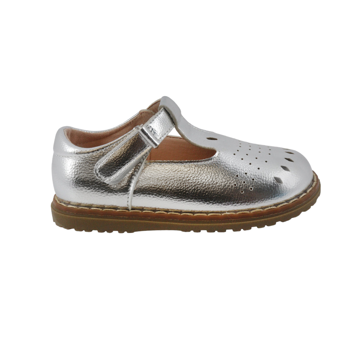 Balerinas Daniela plateado para infante