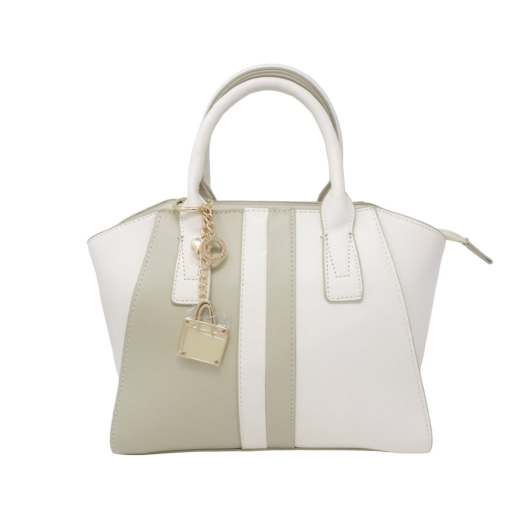 Cartera Krizza color blanco