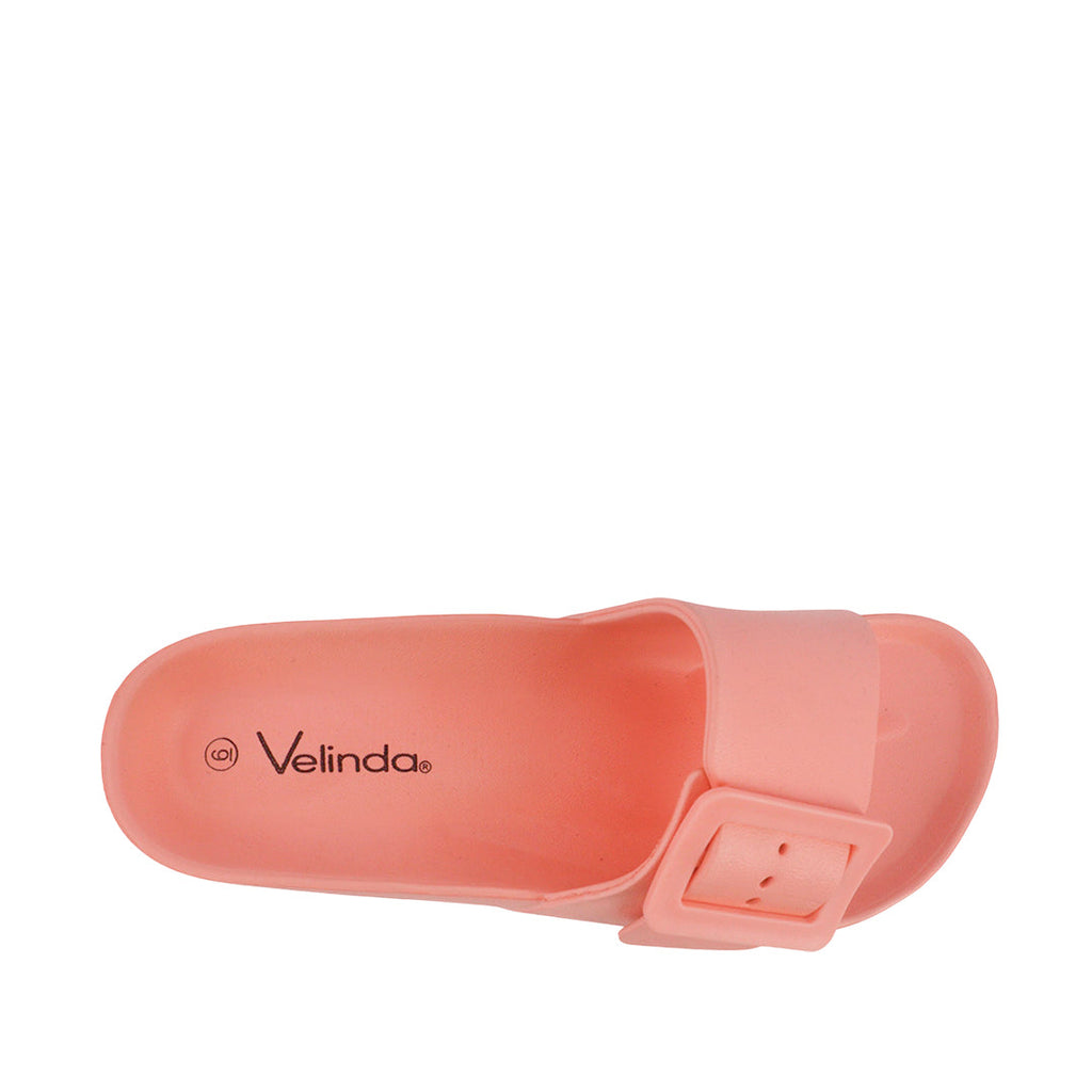 Sandalias flats Maha rosado para mujer